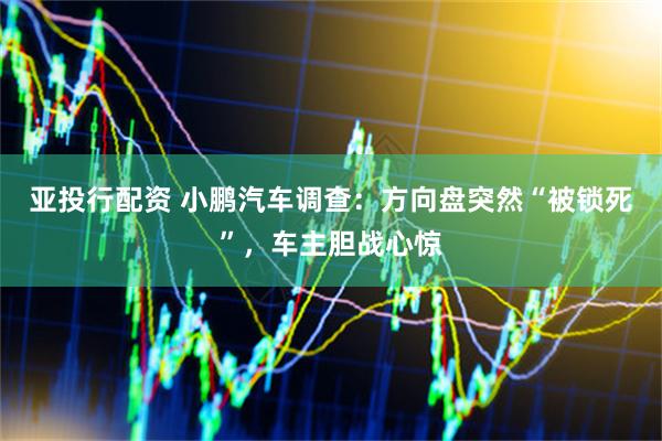 亚投行配资 小鹏汽车调查：方向盘突然“被锁死”，车主胆战心惊